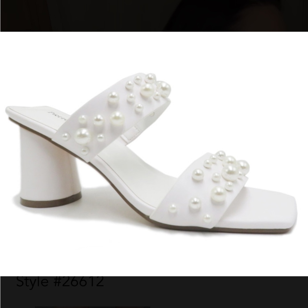 Pierre Dumas Pearl heels 👠